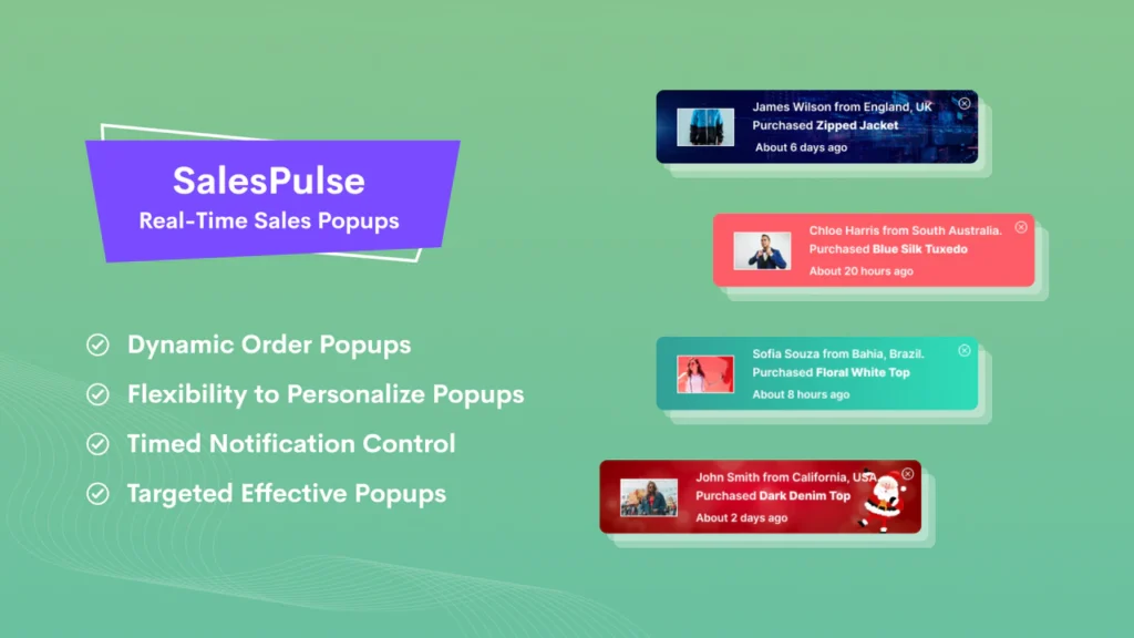 Sales PopUp