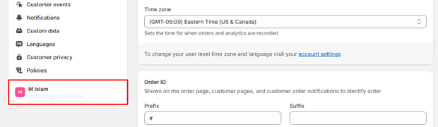 Select Your Account