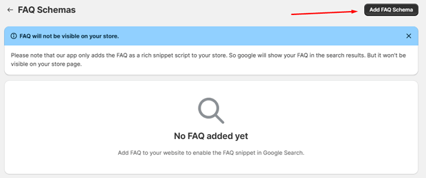 Add FAQ Schema Button