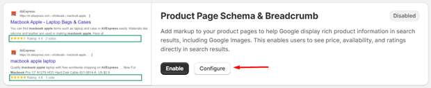 Click on the Configure Button