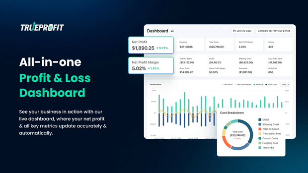 TrueProfit – Net Profit Analytics