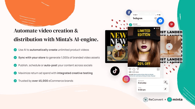 Minta Social Video Auto Post