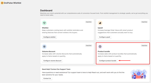 Navigate to the Product Bundle