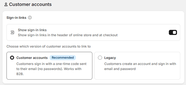 New Customer Accounts
