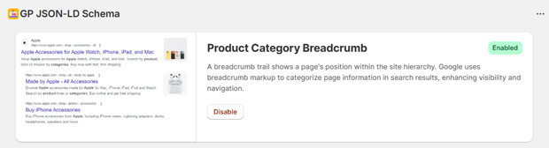 Breadcrumb Schema