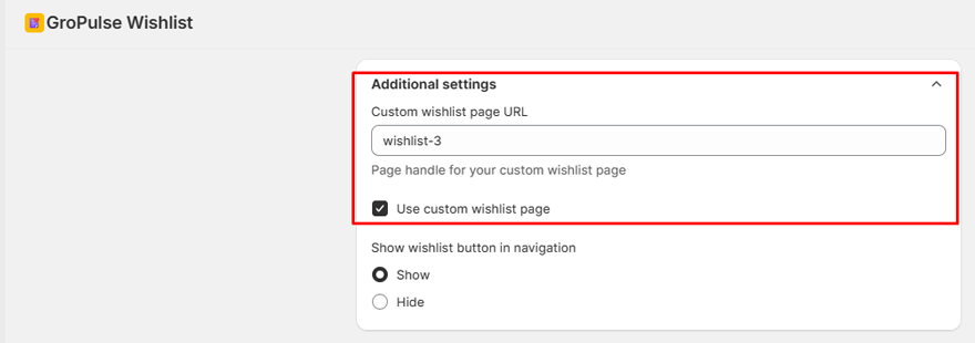 Enter the Page Handle