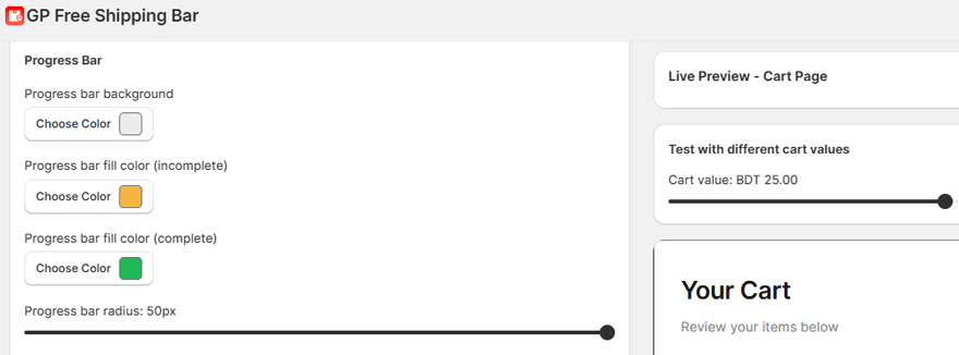 Progress Bar