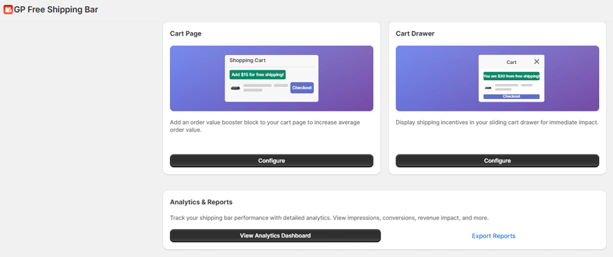 Analytics and Reports