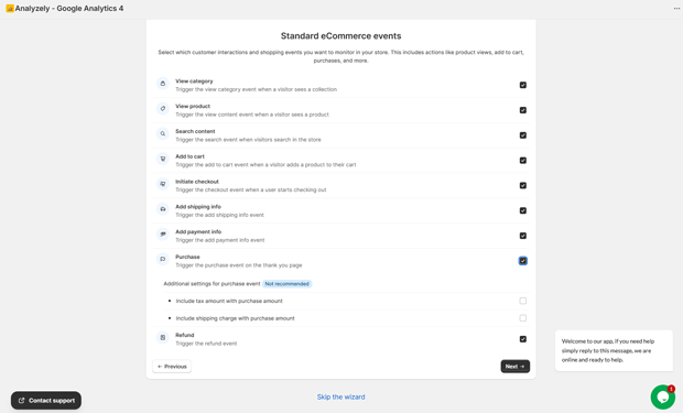 e-commerce events