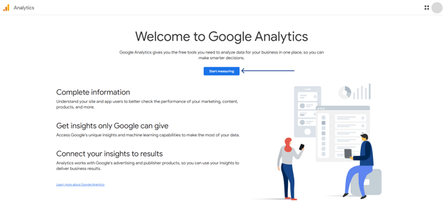 Click the “Start Measuring” 