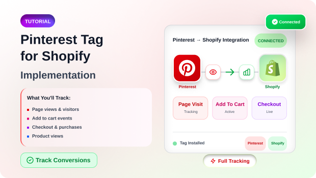 Pinterest Tag for Shopify: The Step-by-Step Implementation Guide