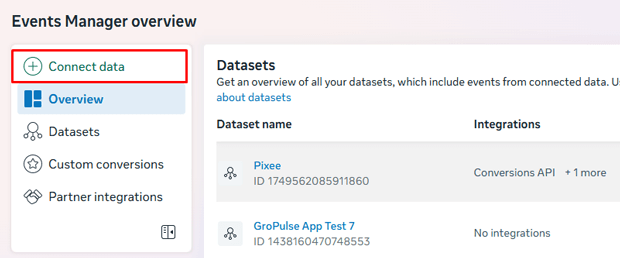 Create your Facebook Pixel