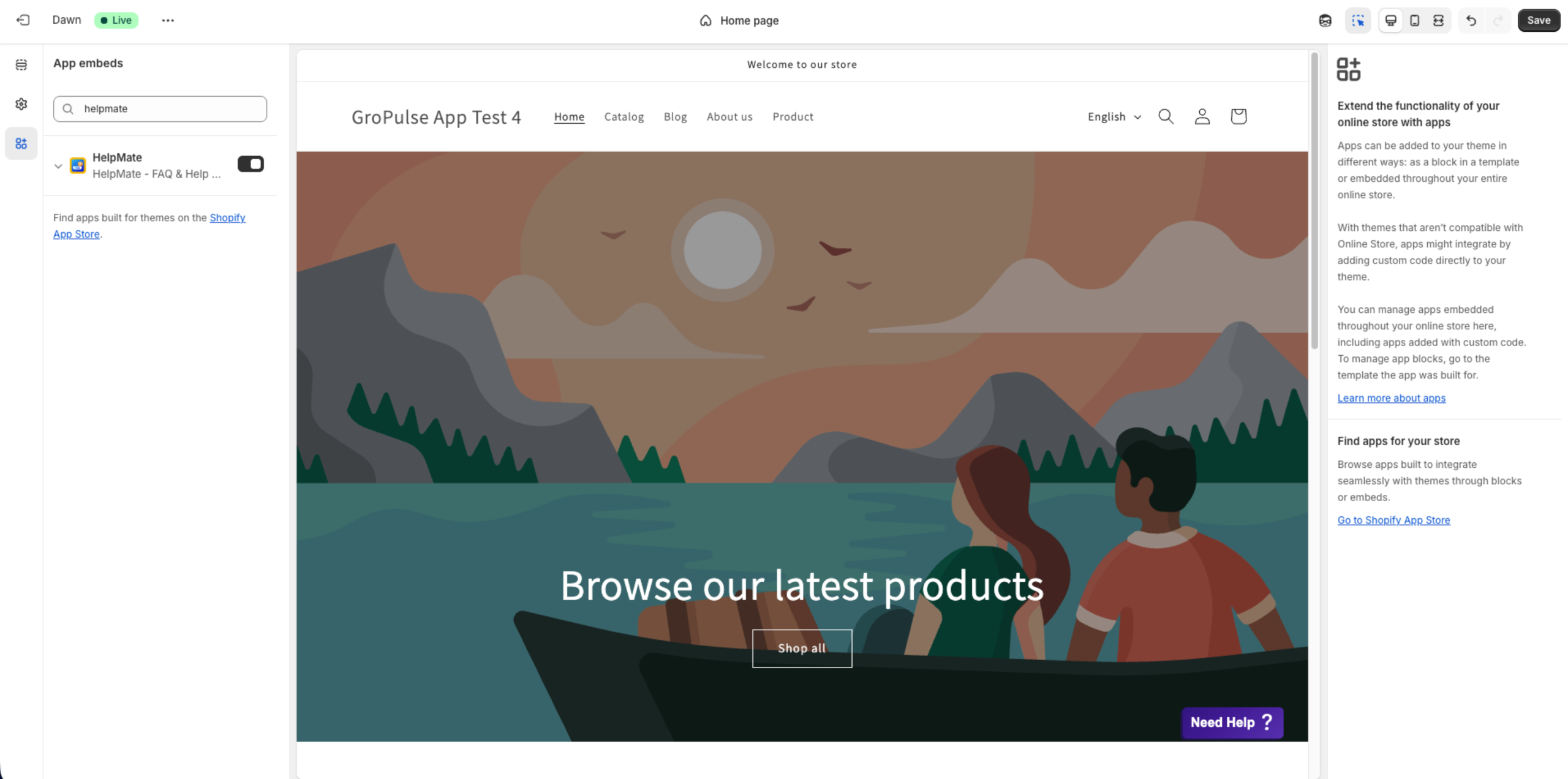 Theme Customizer - Save Button