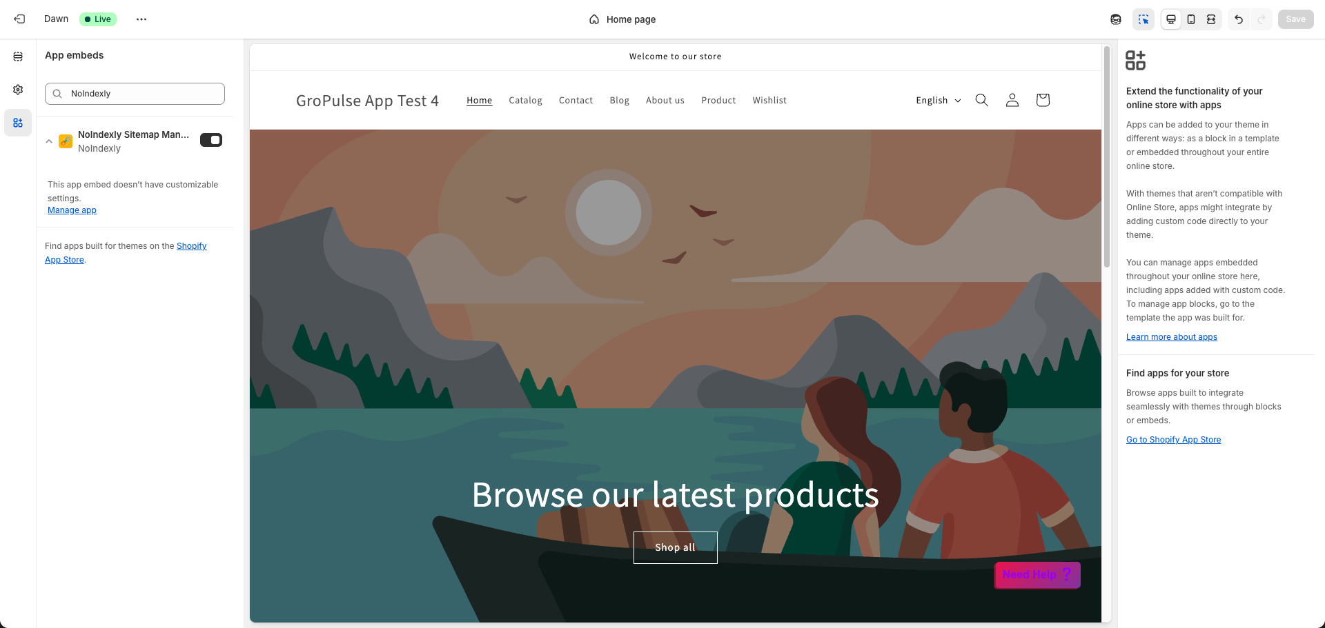 Theme Customizer - Save Button