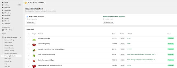 Image Optimization tool