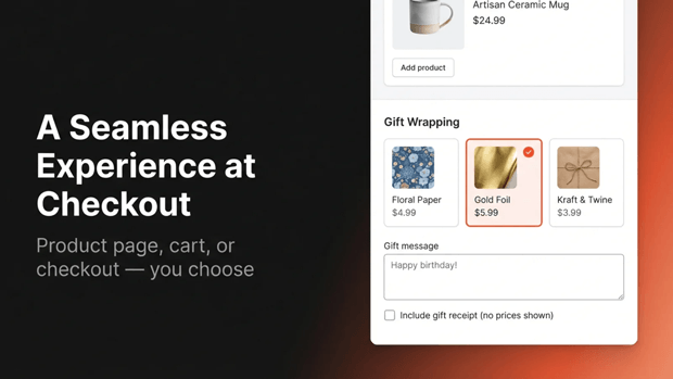 add a custom message field on product, cart, or checkout