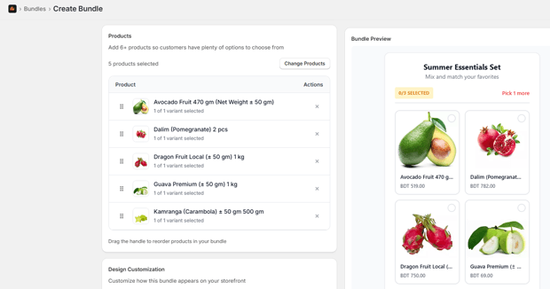 Define Your Product Catalog