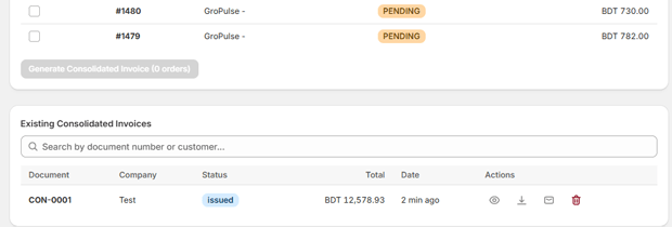 Email the consolidated PDF