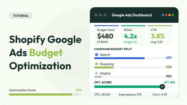 Shopify Google Ads Budget Optimization: The Scale or Cut Guide