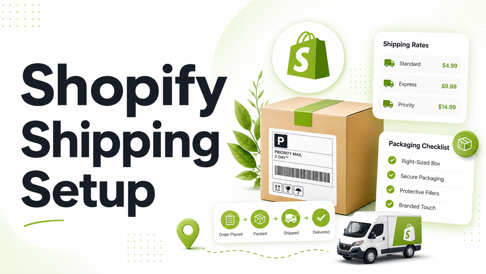 How to Set Up Shopify Shipping Rates, Packaging, and Fulfillment